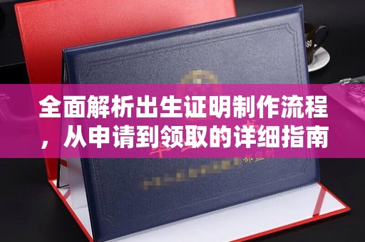 陆丰全面解析出生证明制作流程，从申请到领取的详细指南